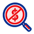 Hidden fees icon